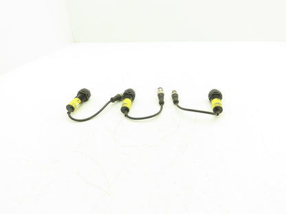 Banner S18-2NAEL-Q5 Photoeye Sensor Emitter 18mm 10-30VDC  Lot of 3