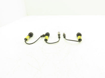 Banner S18-2NAEL-Q5 Photoeye Sensor Emitter 18mm 10-30VDC  Lot of 3