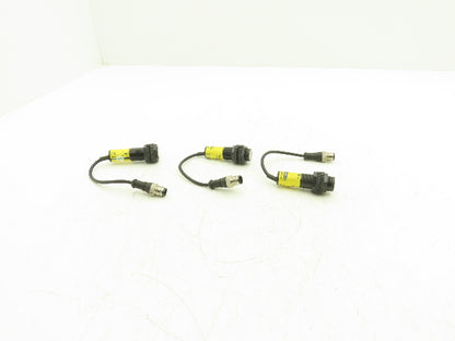 Banner S18-2NAEL-Q5 Photoeye Sensor Emitter 18mm 10-30VDC  Lot of 3