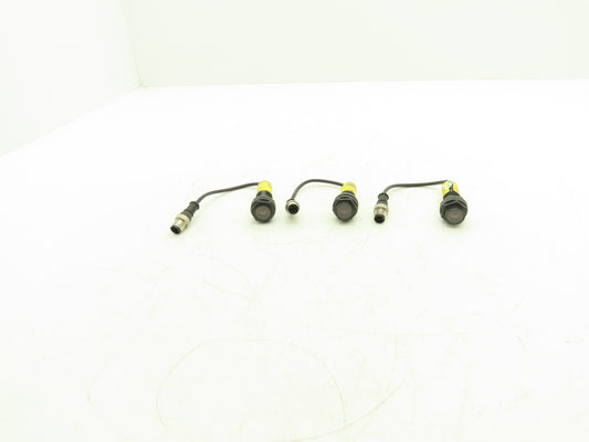 Banner S18-2NAEL-Q5 Photoeye Sensor Emitter 18mm 10-30VDC  Lot of 3
