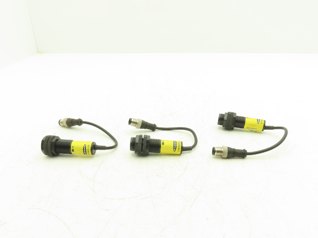 Banner S18-2NAEL-Q5 Photoeye Sensor Emitter 18mm 10-30VDC  Lot of 3