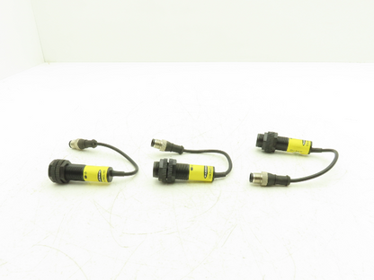 Banner S18-2NAEL-Q5 Photoeye Sensor Emitter 18mm 10-30VDC  Lot of 3