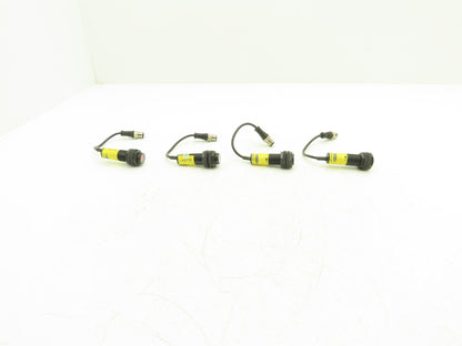 Banner S18-2NAEL-Q5 Photoeye Sensor Emitter 18mm 10-30VDC  Lot of 4