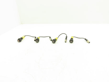 Banner S18-2NAEL-Q5 Photoeye Sensor Emitter 18mm 10-30VDC  Lot of 4