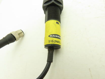 Banner S18-2NAEL-Q5 Photoeye Sensor Emitter 18mm 10-30VDC  Lot of 4
