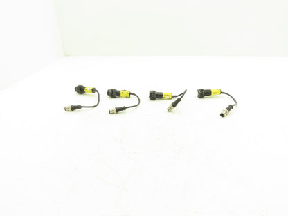 Banner S18-2NAEL-Q5 Photoeye Sensor Emitter 18mm 10-30VDC  Lot of 4