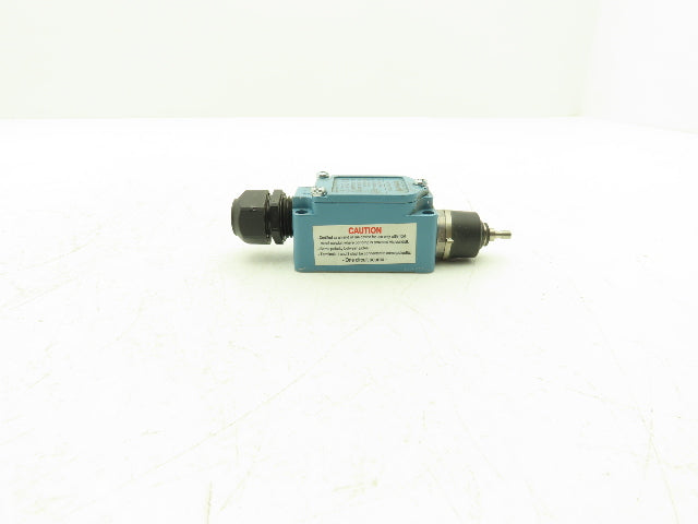 Honeywell SZL-WL-K-N Limit Switch Plunger Style 10A 300VAC/ 6A 24VDC
