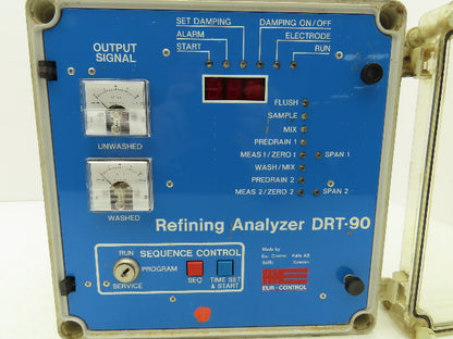 Eur-Control DRT-90 Refining Chemicals Analyzer W/ Power supply No Key