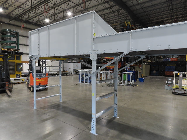 Hytrol HSS 49"x 53' Slider Bed Conveyor 47"Belt 5Hp 3PH Center Drive 140fpm