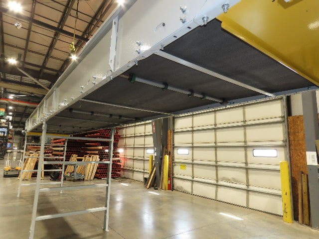 Hytrol HSS 49"x 53' Slider Bed Conveyor 47"Belt 5Hp 3PH Center Drive 140fpm