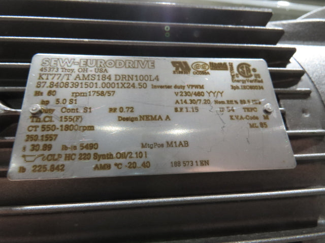 Hytrol HSS 49"x 53' Slider Bed Conveyor 47"Belt 5Hp 3PH Center Drive 140fpm