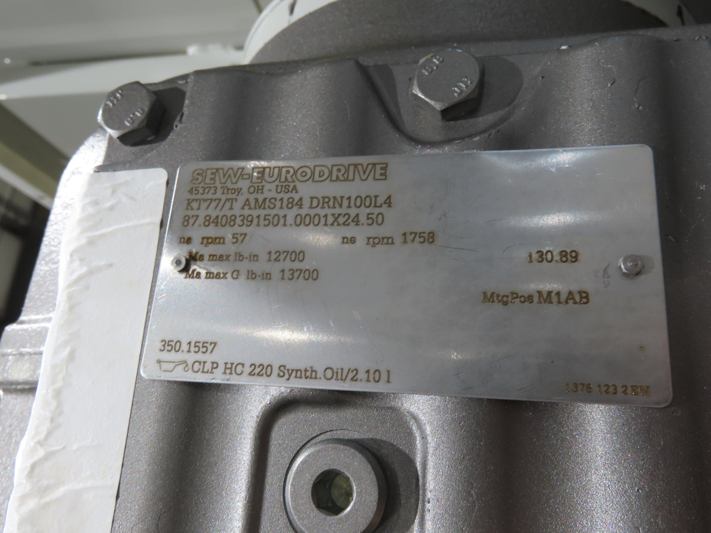 Hytrol HSS 49"x 53' Slider Bed Conveyor 47"Belt 5Hp 3PH Center Drive 140fpm