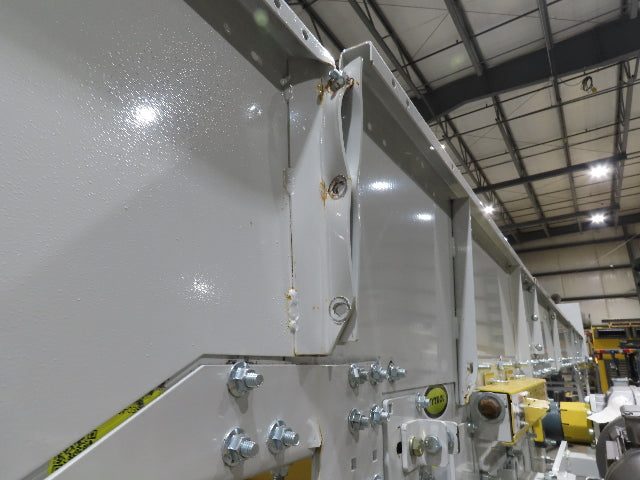 Hytrol HSS 49"x 53' Slider Bed Conveyor 47"Belt 5Hp 3PH Center Drive 140fpm