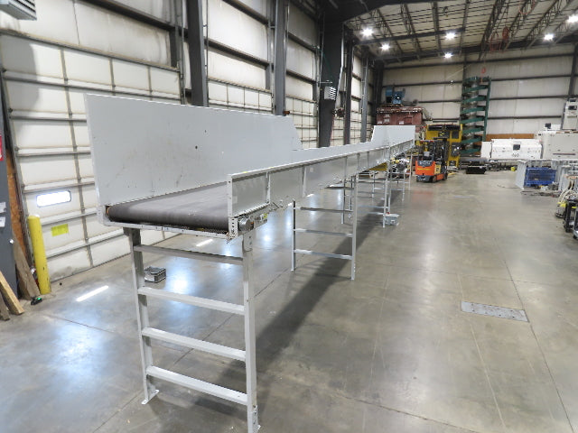 Hytrol HSS 49"x 53' Slider Bed Conveyor 47"Belt 5Hp 3PH Center Drive 140fpm