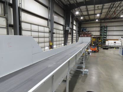 Hytrol HSS 49"x 53' Slider Bed Conveyor 47"Belt 5Hp 3PH Center Drive 140fpm