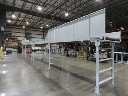 Hytrol HSS 49"x 53' Slider Bed Conveyor 47"Belt 5Hp 3PH Center Drive 140fpm