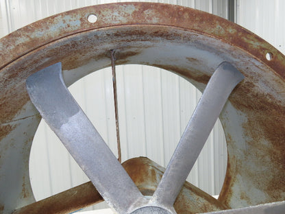 BINKS 30-1691 Tubeaxial Fan 34" Belt Drive 1-1/2Hp Motor 230/460V Intake 6 Blade