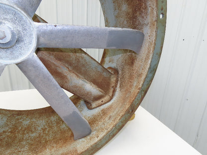 BINKS 30-1691 Tubeaxial Fan 34" Belt Drive 1-1/2Hp Motor 230/460V Intake 6 Blade