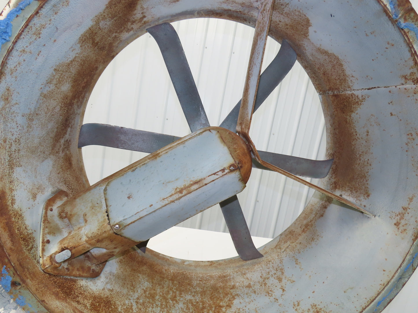 BINKS 30-1691 Tubeaxial Fan 34" Belt Drive 1-1/2Hp Motor 230/460V Intake 6 Blade