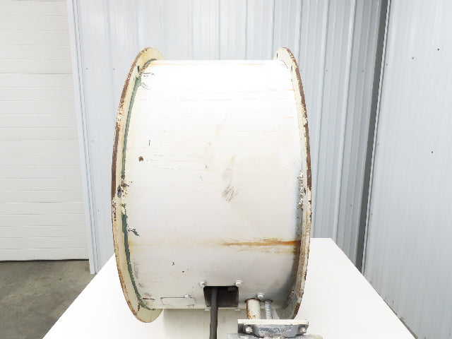 BINKS 30-1691 Tubeaxial Fan 34" Belt Drive 1-1/2Hp Motor 230/460V Intake 6 Blade