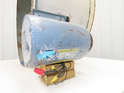 BINKS 30-1691 Tubeaxial Fan 34" Belt Drive 1-1/2Hp Motor 230/460V Intake 6 Blade