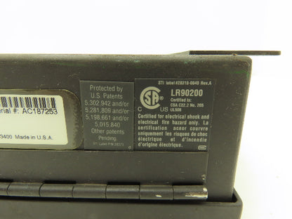 Sti 43207-0010 Light Curtain Power Supply w/Encl Duosafe AC1 115/230VAC