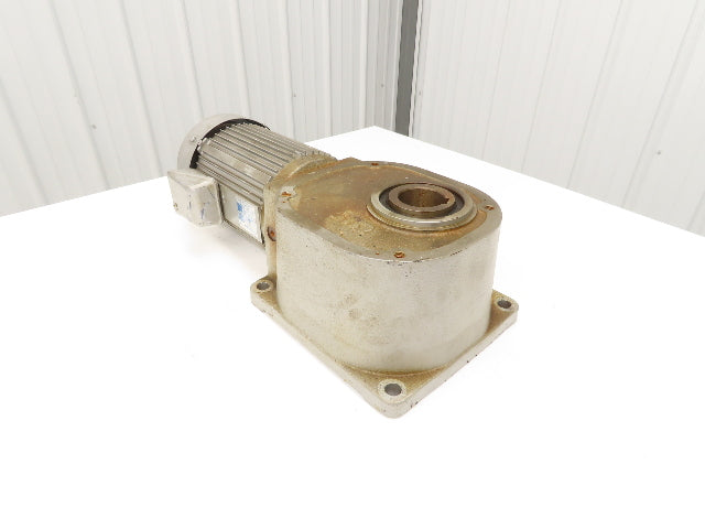 GTR Nissei FSMN-55-15-220 Gearmotor 2.2kw 220V 3PH 113rpm 15:1 Hollow Shaft