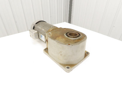 GTR Nissei FSMN-55-15-220 Gearmotor 2.2kw 220V 3PH 113rpm 15:1 Hollow Shaft