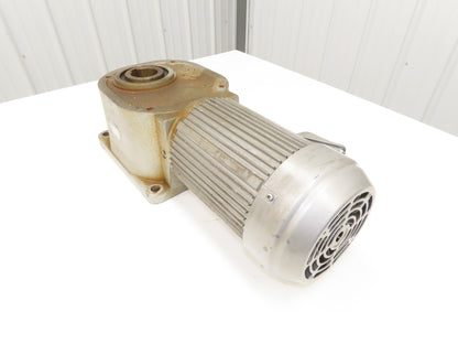 GTR Nissei FSMN-55-15-220 Gearmotor 2.2kw 220V 3PH 113rpm 15:1 Hollow Shaft