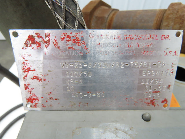 Siemens ELMO-G 2BH1 600 2" Vacuum Pump -Anver VB Suction Lifter 3.4kw 230/460V