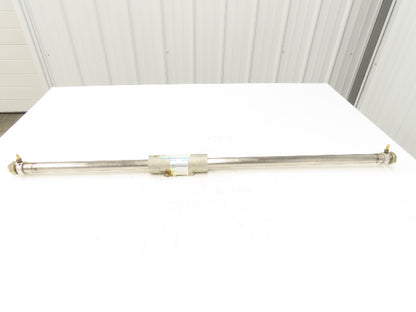 Festo DGO-1"-30-PPV-A Linear Bearing Guide Rail 24" Stroke 1" Guide Rod