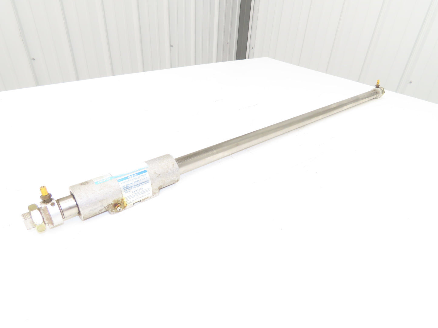 Festo DGO-1"-30-PPV-A Linear Bearing Guide Rail 24" Stroke 1" Guide Rod