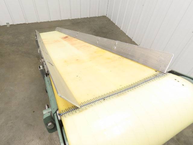 Hytrol 12"x 5' 11" Slider Bed Incline Belt Conveyor .5Hp 115V 1PH End Drive