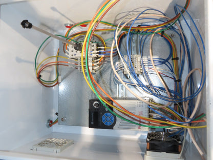 Hytrol HSSHD 43"x 40' Flat to Incline Belt Conveyor 3Hp 3PH Center Drive 168fpm