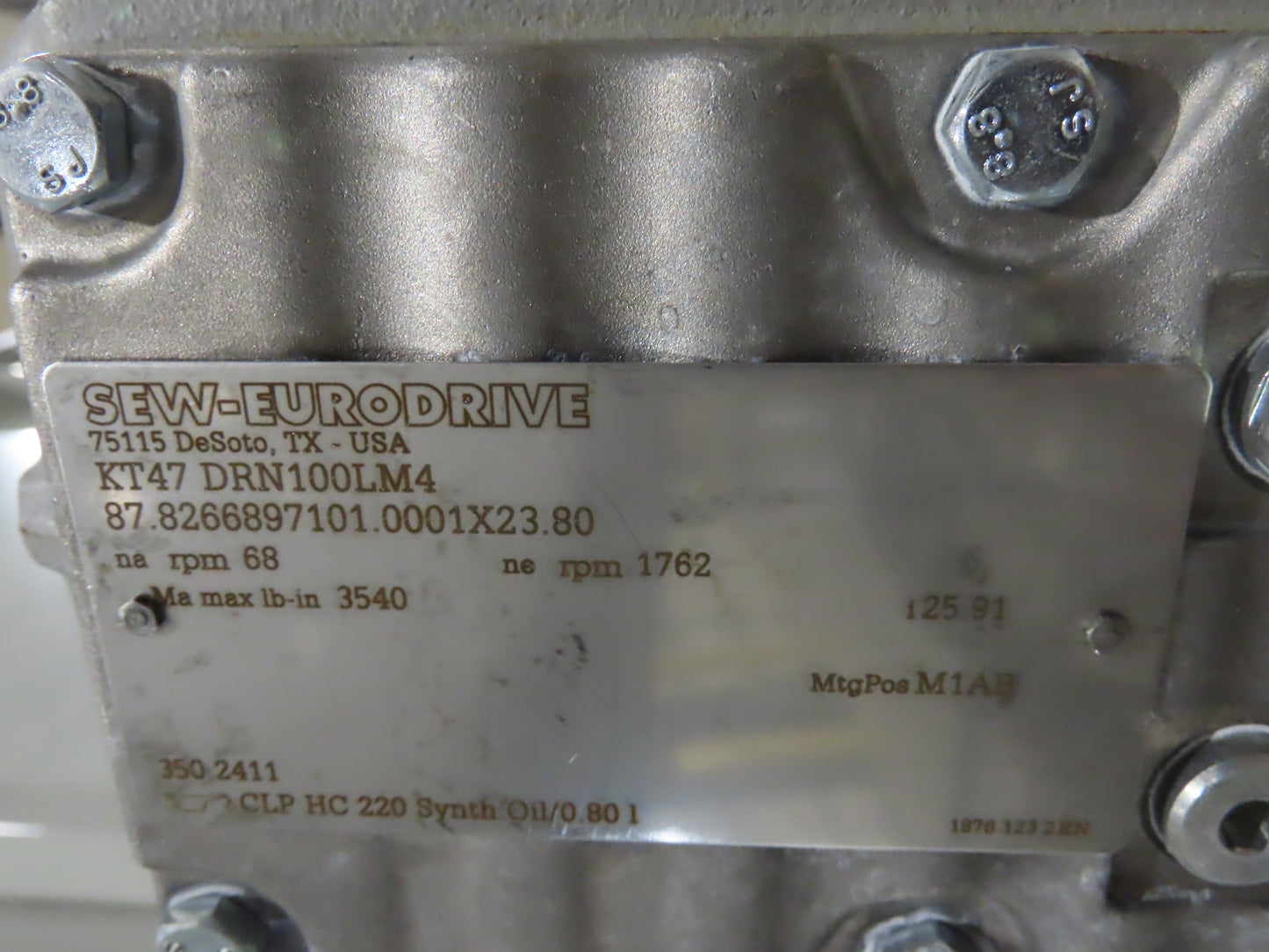 Hytrol HSSHD 43"x 40' Flat to Incline Belt Conveyor 3Hp 3PH Center Drive 168fpm