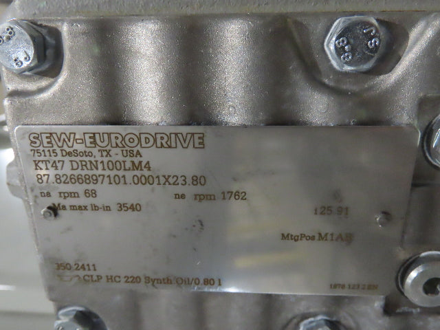 Hytrol HSSHD 43"x 40' Flat to Incline Belt Conveyor 3Hp 3PH Center Drive 168fpm