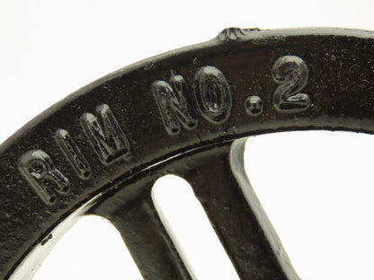 Babbitt No. 2 Rim Sprocket Chain Wheel Manual Valve Operator W/Guide