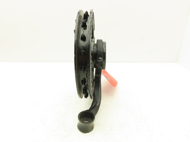 Babbitt No. 2 Rim Sprocket Chain Wheel Manual Valve Operator W/Guide