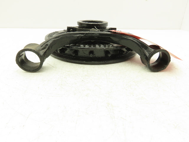 Babbitt No. 2 Rim Sprocket Chain Wheel Manual Valve Operator W/Guide