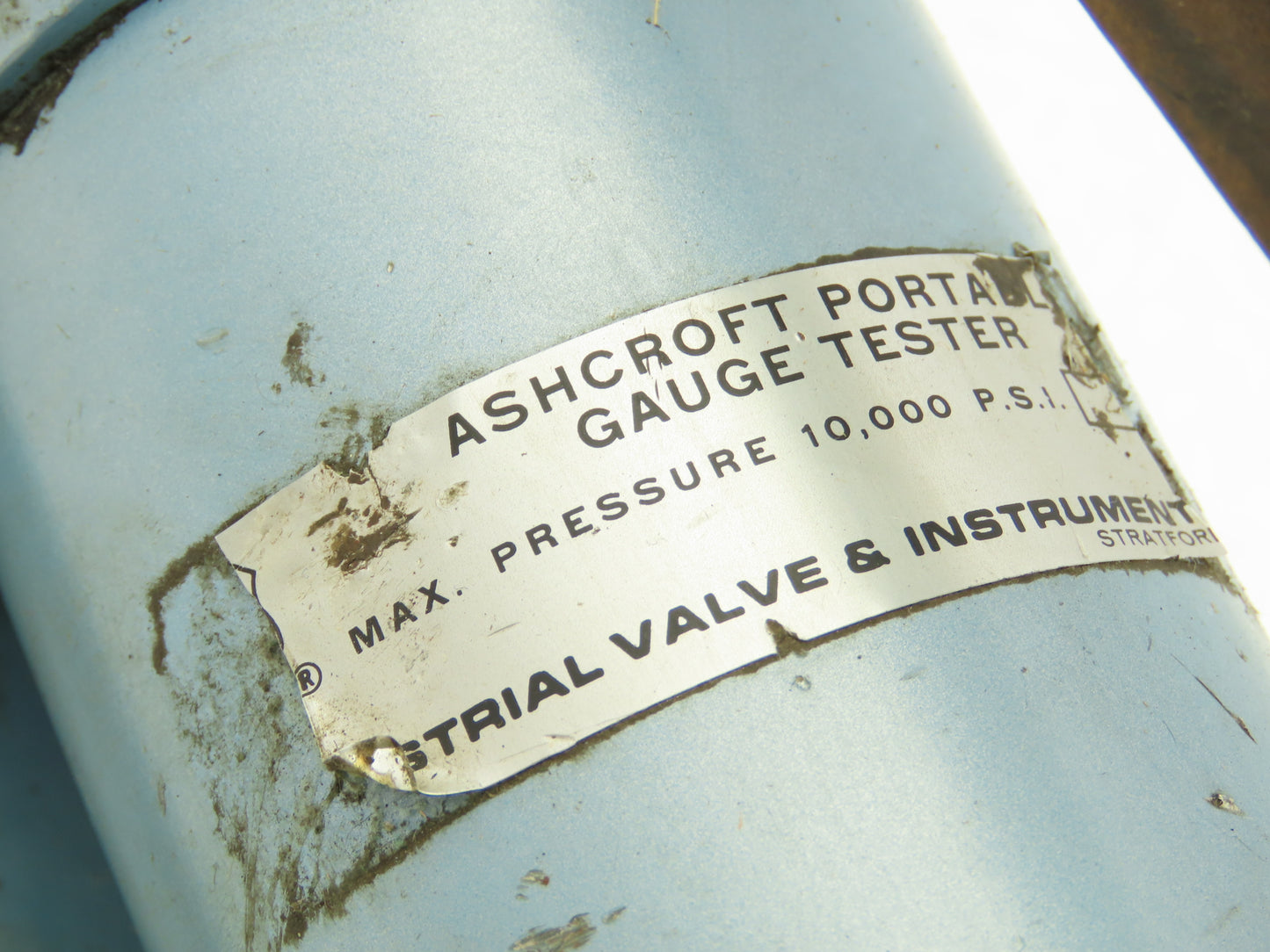 Ashcroft Dresser Portable Gauge Tester 10000 PSI 1/2" NPT Ports