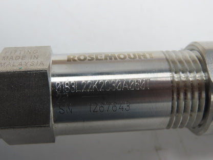 Rosemount 0183L22K2C30A060T20 Thermocouple 9" Probe Temperature Sensor 1/2" NPT