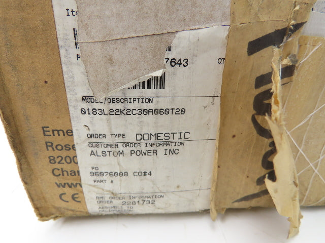 Rosemount 0183L22K2C30A060T20 Thermocouple 9" Probe Temperature Sensor 1/2" NPT