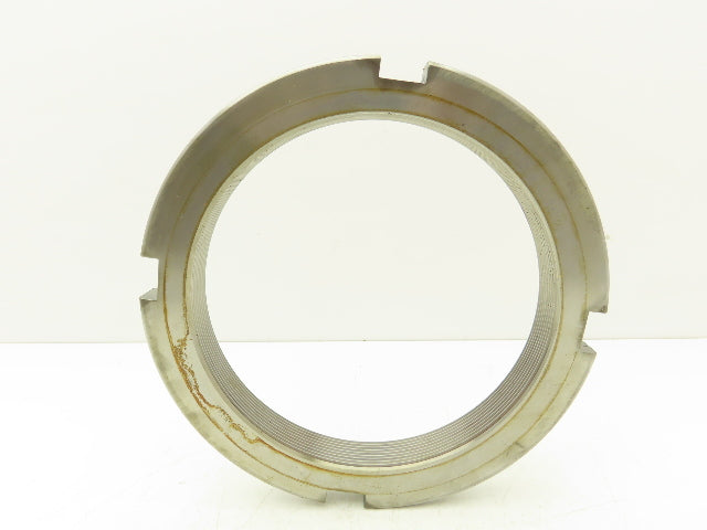 Standard N44 Bearing Locknut 8.628-8" Thread Size 11" OD 9.843" Face 1-1/4" W