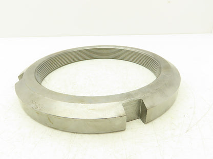 Standard N44 Bearing Locknut 8.628-8" Thread Size 11" OD 9.843" Face 1-1/4" W