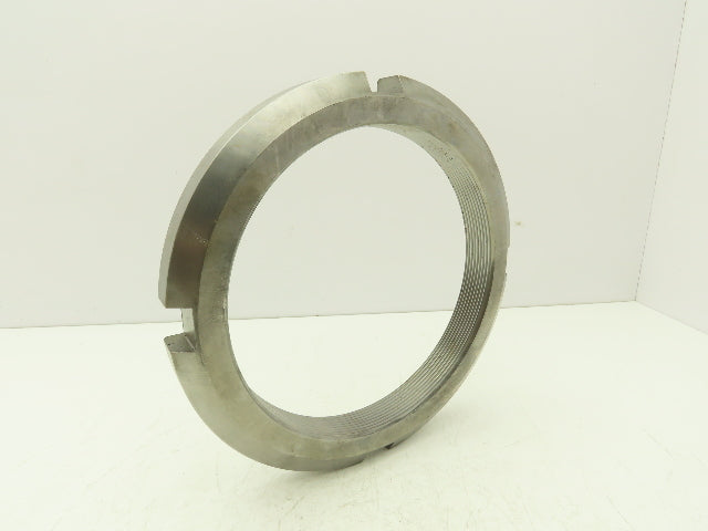 Standard N44 Bearing Locknut 8.628-8" Thread Size 11" OD 9.843" Face 1-1/4" W