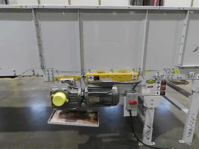 Hytrol HSS 43"x 17' 6" Slider Bed Conveyor 41" Belt 3Hp 3PH Center Drive 160fpm