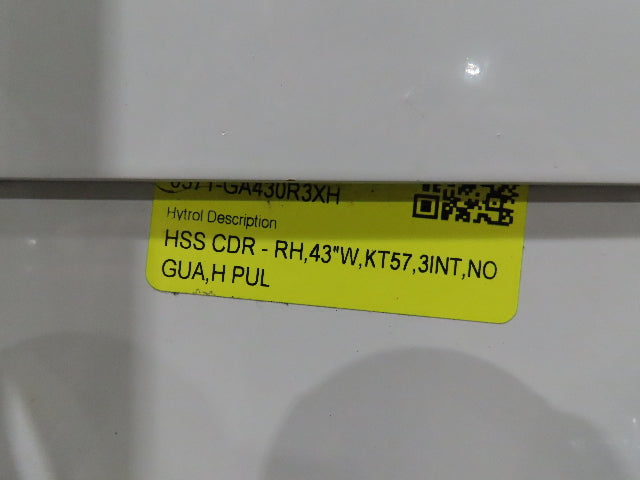 Hytrol HSS 43"x 17' 6" Slider Bed Conveyor 41" Belt 3Hp 3PH Center Drive 160fpm