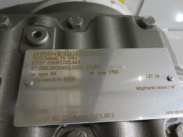 Hytrol HSS 43"x 17' 6" Slider Bed Conveyor 41" Belt 3Hp 3PH Center Drive 160fpm