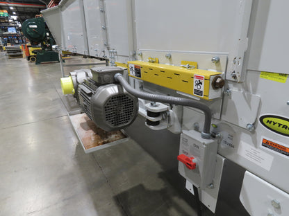 Hytrol HSS 43"x 17' 6" Slider Bed Conveyor 41" Belt 3Hp 3PH Center Drive 160fpm