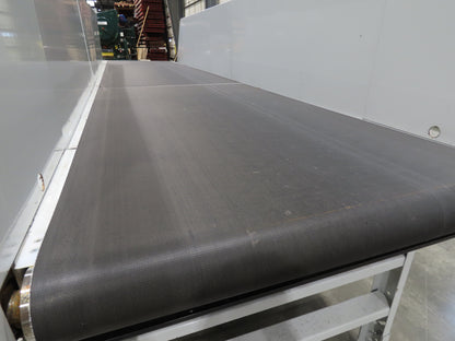 Hytrol HSS 43"x 17' 6" Slider Bed Conveyor 41" Belt 3Hp 3PH Center Drive 160fpm